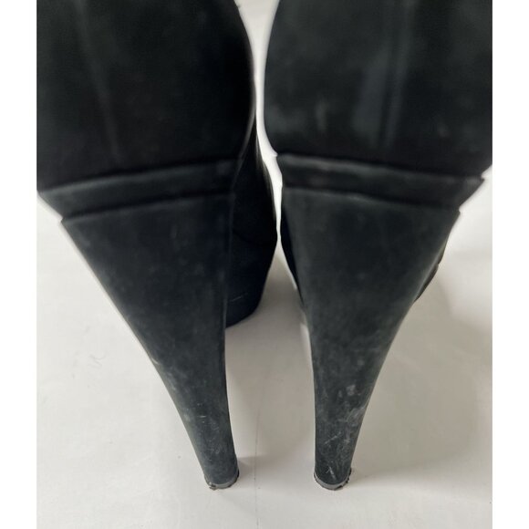 Rachel Zoe Platform Ankle Boots in Black - Picture 5 of 10